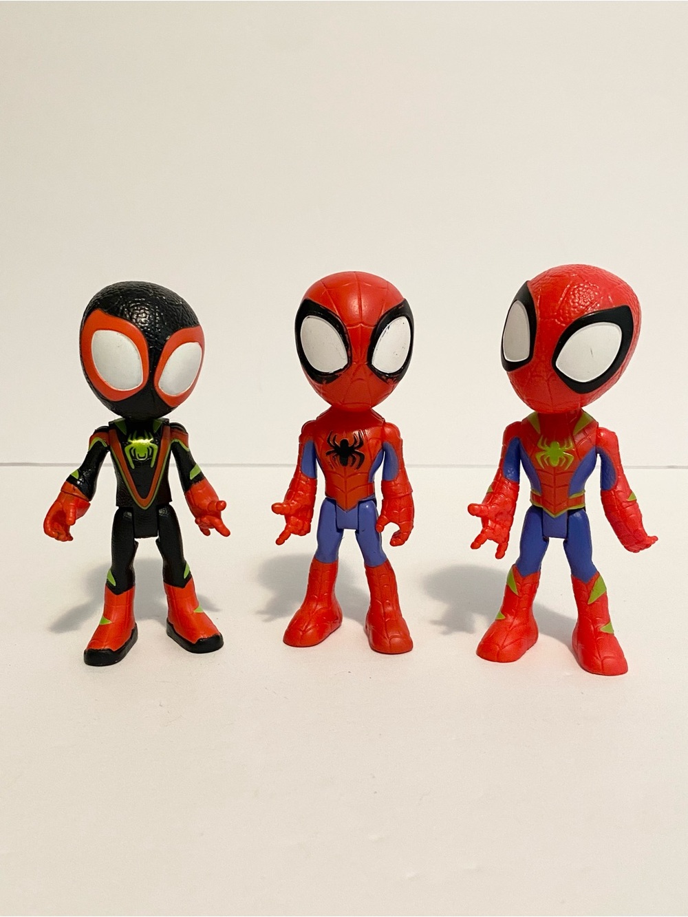 Spiderman Spidey And His Amazing Friends Action Figures Lot 4” Bundle Toys